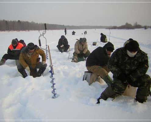 Рыбалка в феврале