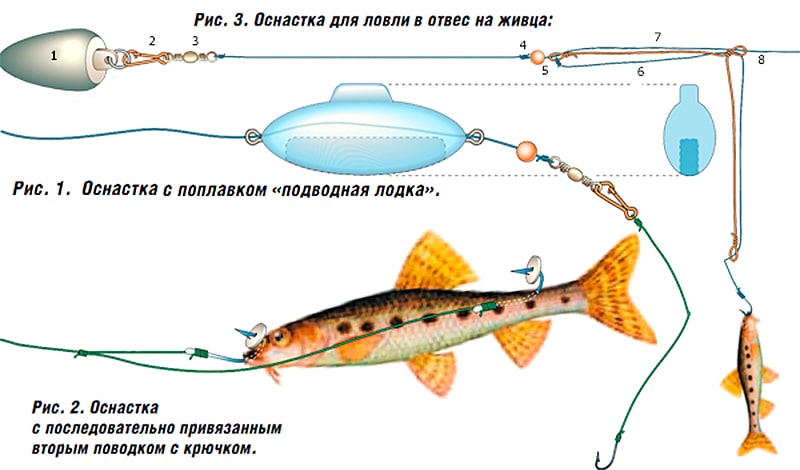 Снасти на ловлю щуки