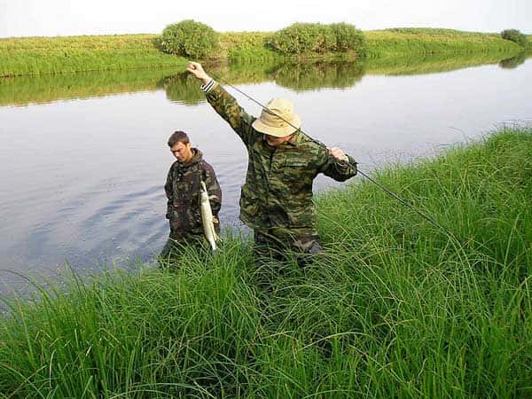 Карта рыболовных мест Астраханской области