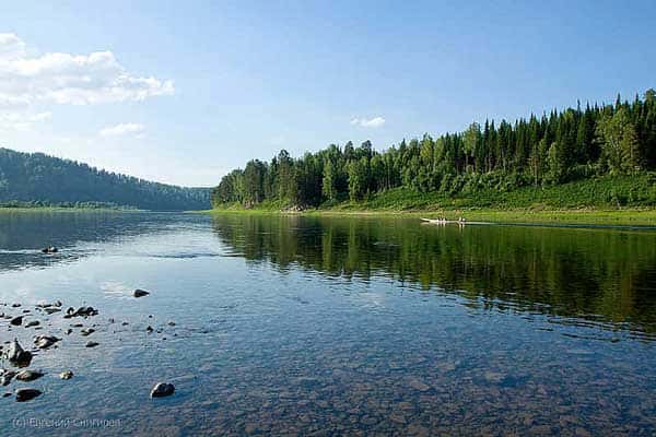 Карта рыболовных мест Кемеровской области