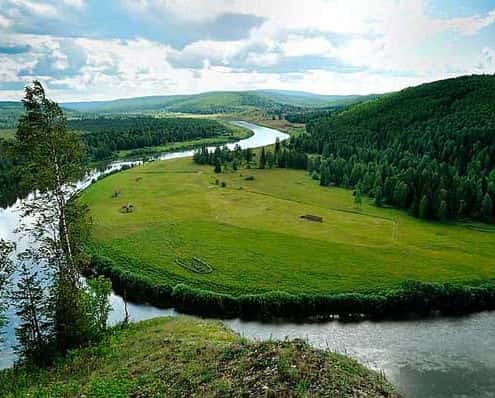 Карта рыболовных мест Пермского края