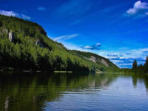 Карта рыболовных мест Пермского края