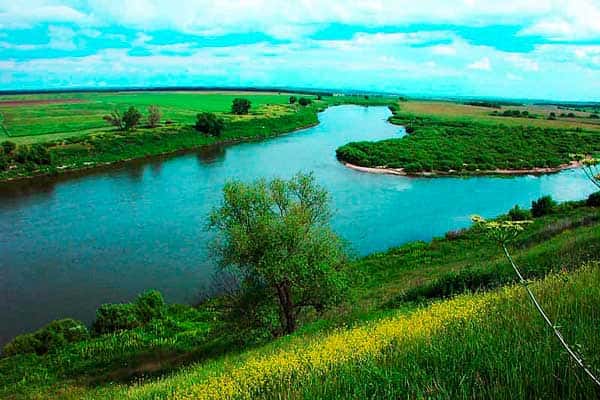 Карта рыболовных мест Воронежской области