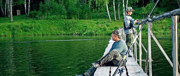 Карта рыболовных мест Орловской области