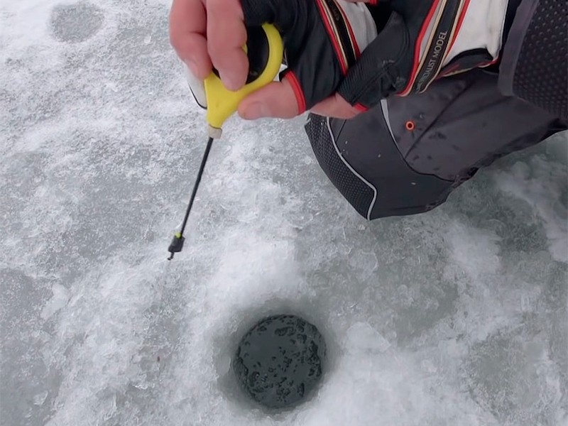 Ловля окуня по последнему льду