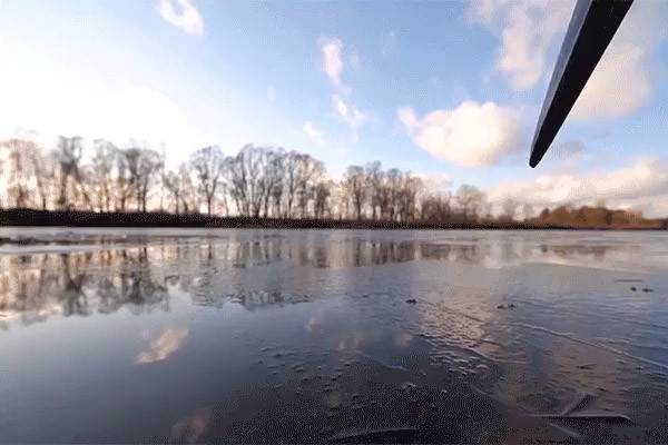 Ловля окуня по первому льду