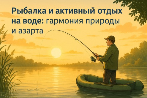 Рыбалка и активный отдых на воде: гармония природы и азарта Рыбалка и активный отдых на воде